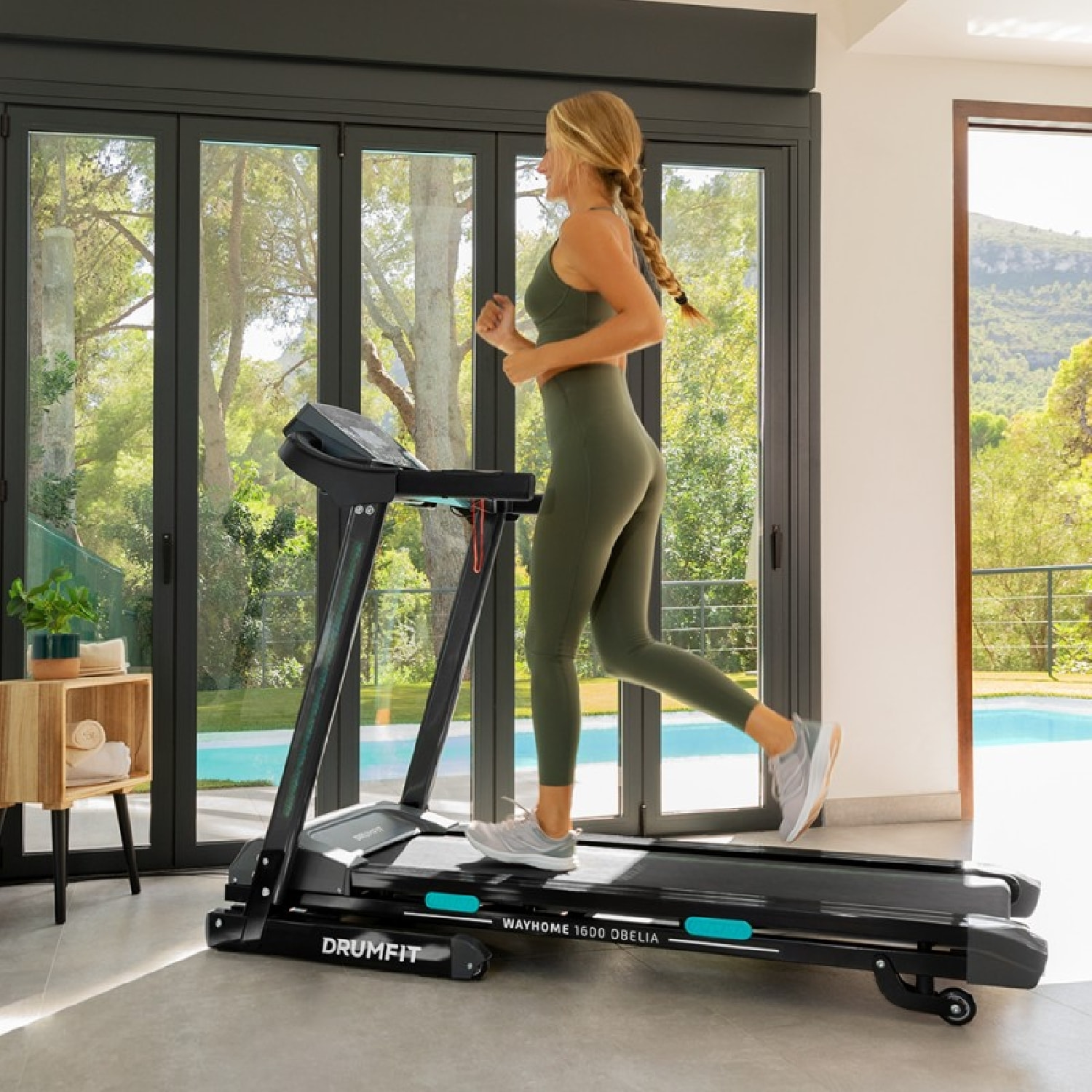 Cecotec Tapis de course DrumFit WayHome 1600 Obelia