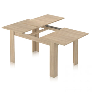 Mesa de comedor extensible roble canadian 140-190x90 cm Danna Roble Canadian