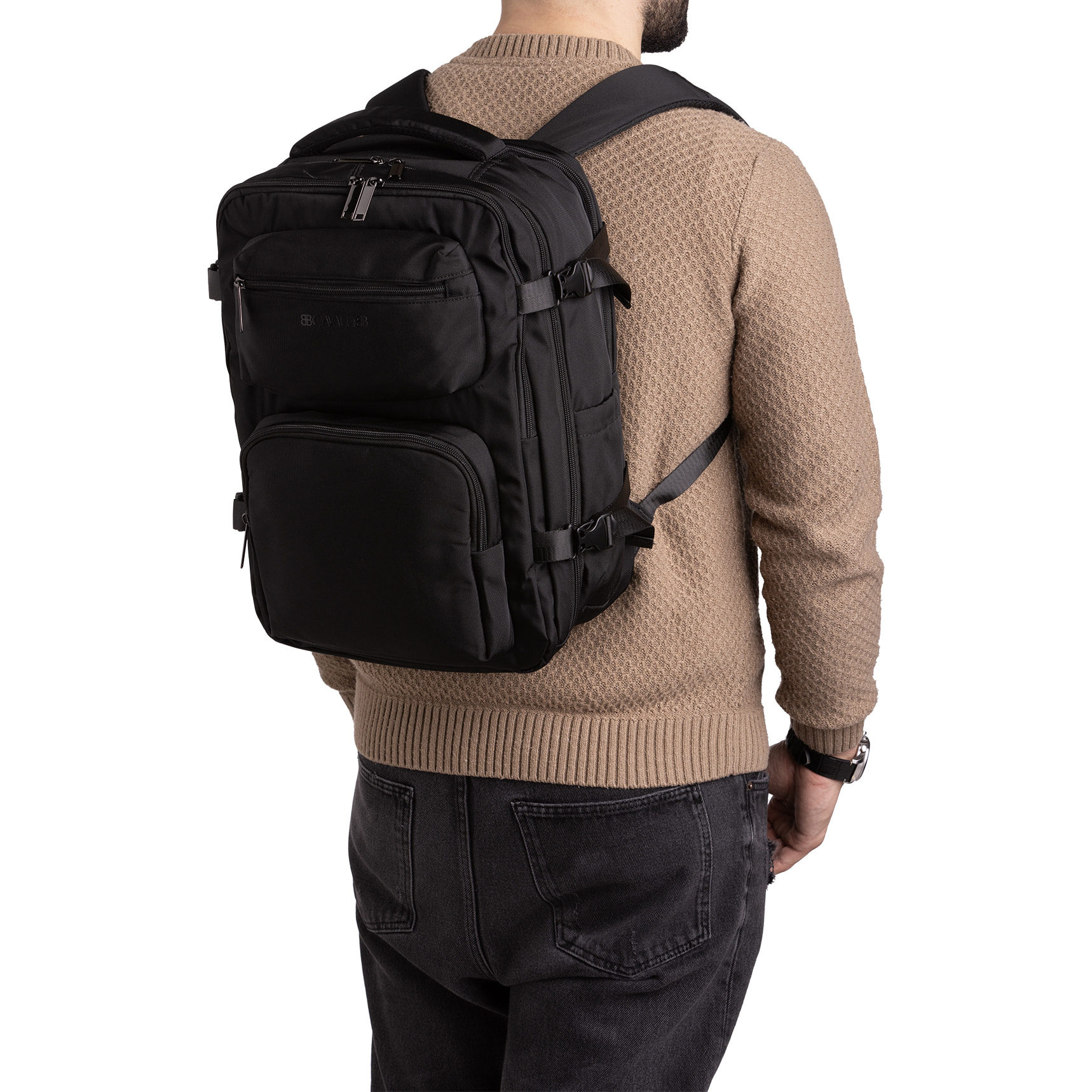 Zaino  da uomo Textile Polyester 43x30x22 cm