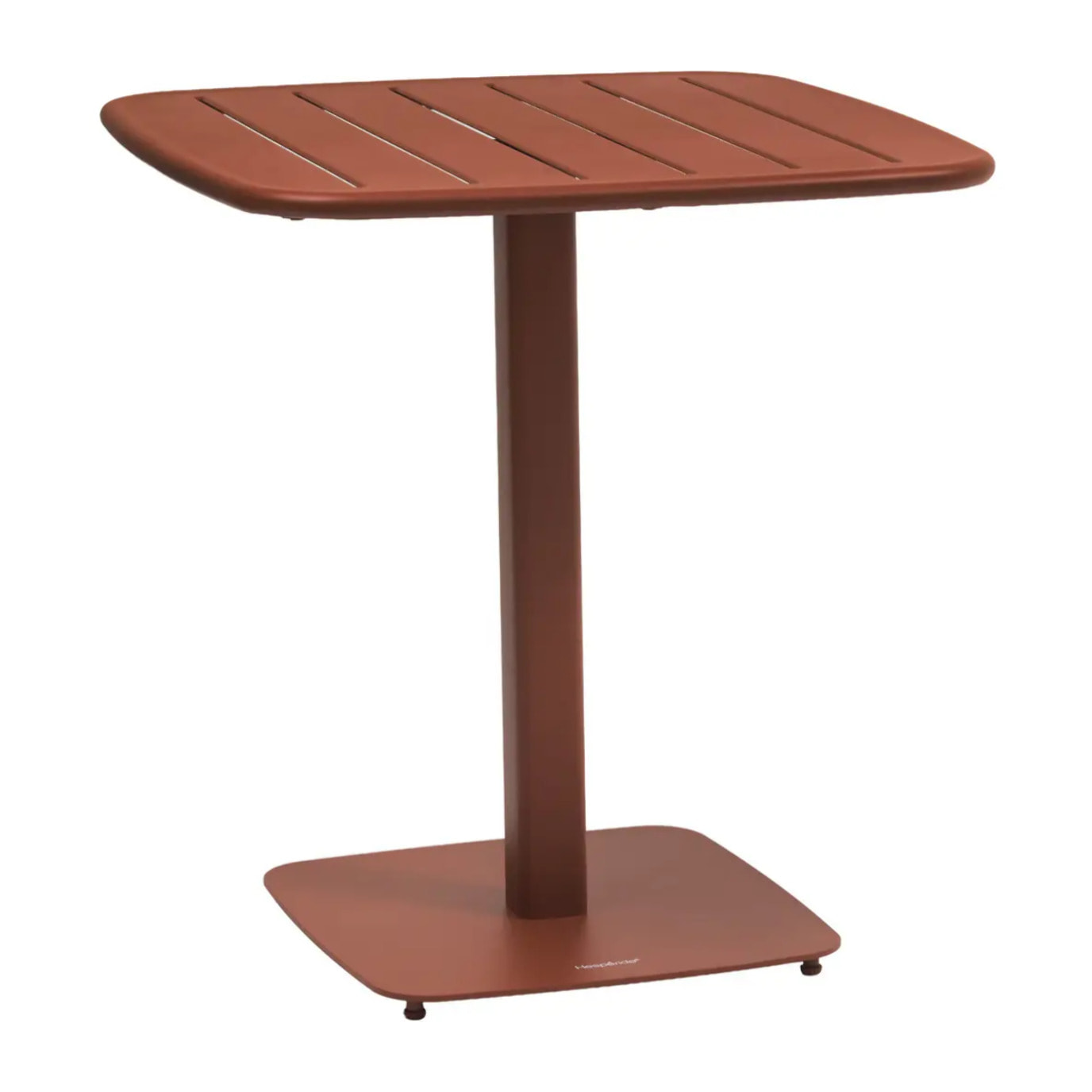 Table de jardin 2 places Alegoria 70x70cm acajou