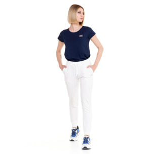 Pantalone con polsino donna in felpa Training