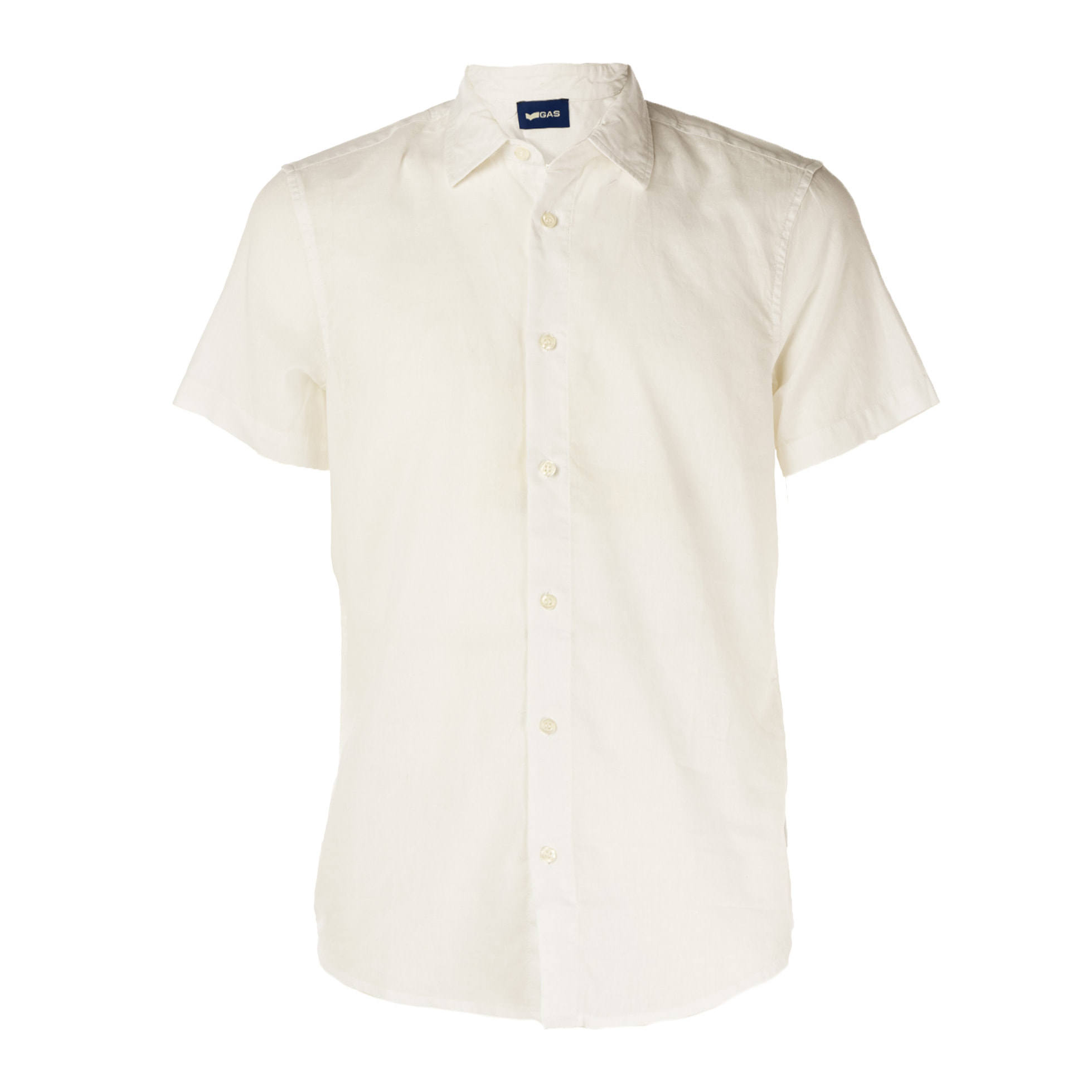 GAS camicia uomo white