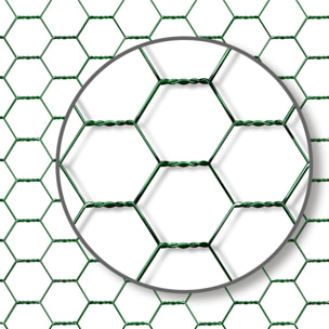 Enclos grillagé pour poules 12m² - 3x4m