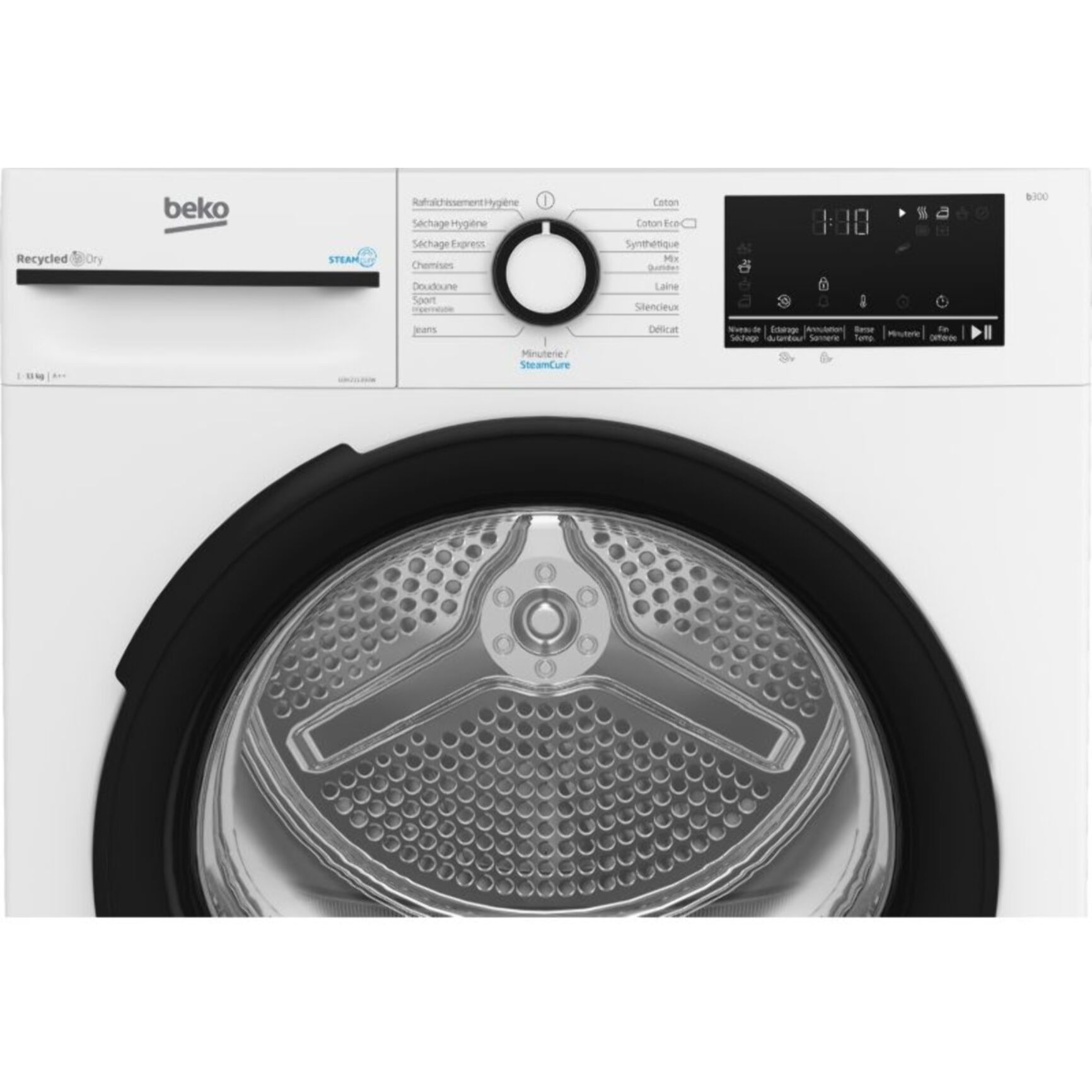 Sèche linge pompe à chaleur BEKO D3H211393W