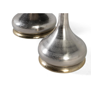 Set de dos mesas de centro - 41x75cm diámetro