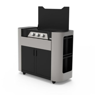 Plancha gaz LE MARQUIER EXCLUSIVE Gaz 375 Duo Edition