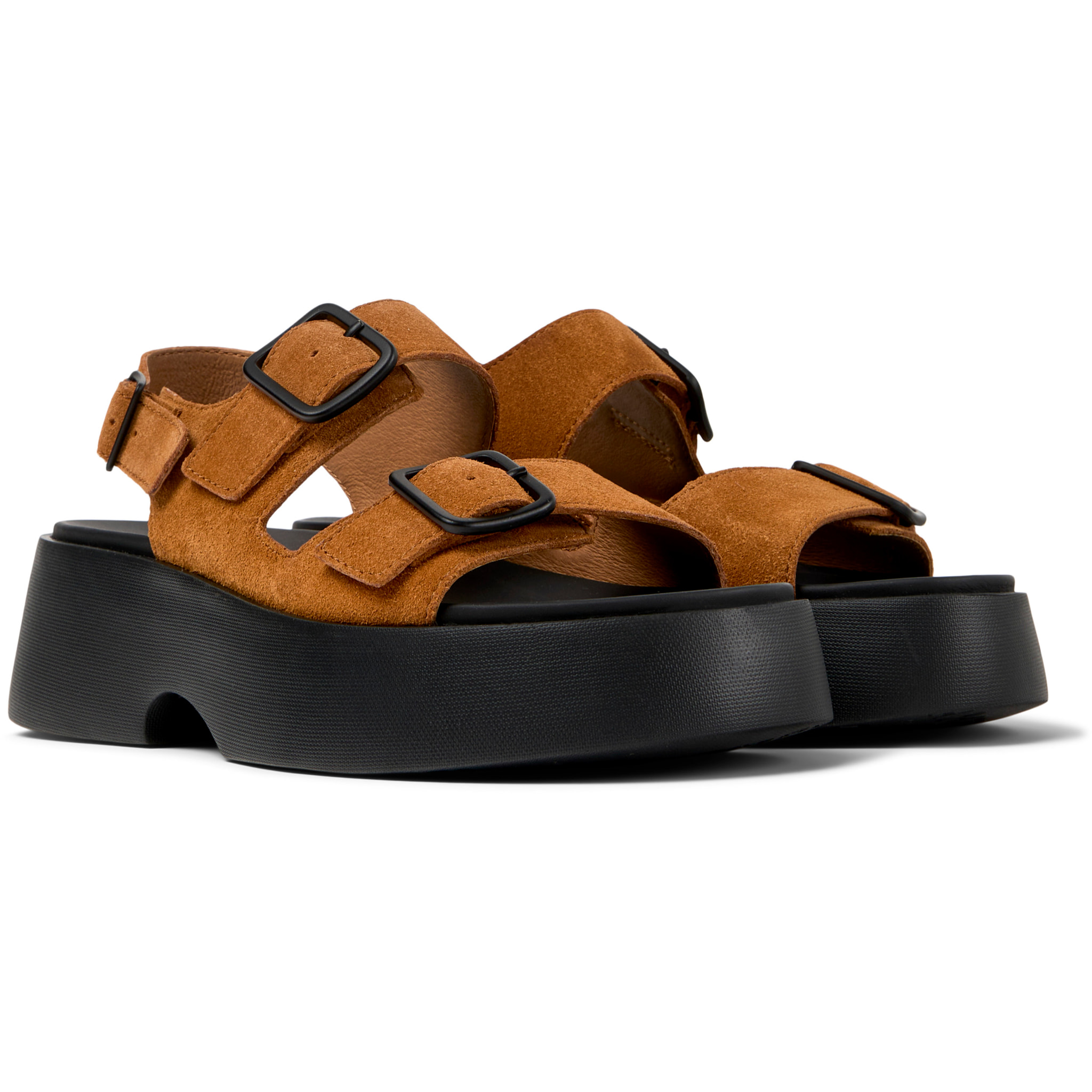 Sandalias - CAMPER Tasha - Marron - Piel de ante