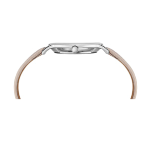 Timex Orologio Analogico Al Quarzo Metropolitan 34Mm Leather Strap Watch