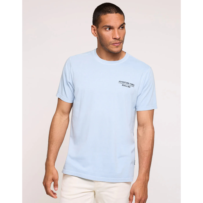 Camiseta Manga Corta Azul Celeste - Renkar