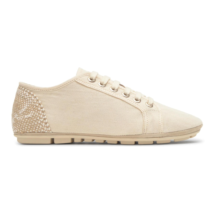 Sneaker Lexi plana en algodón