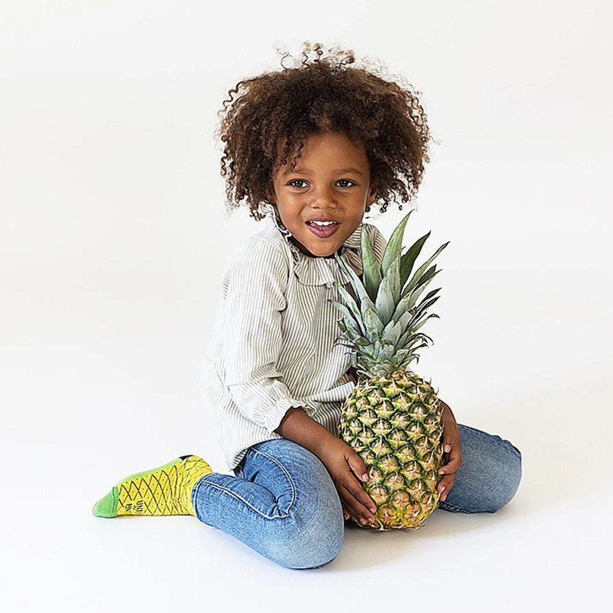 Mini - Calcetines "Somos una piña" New talla 27-30