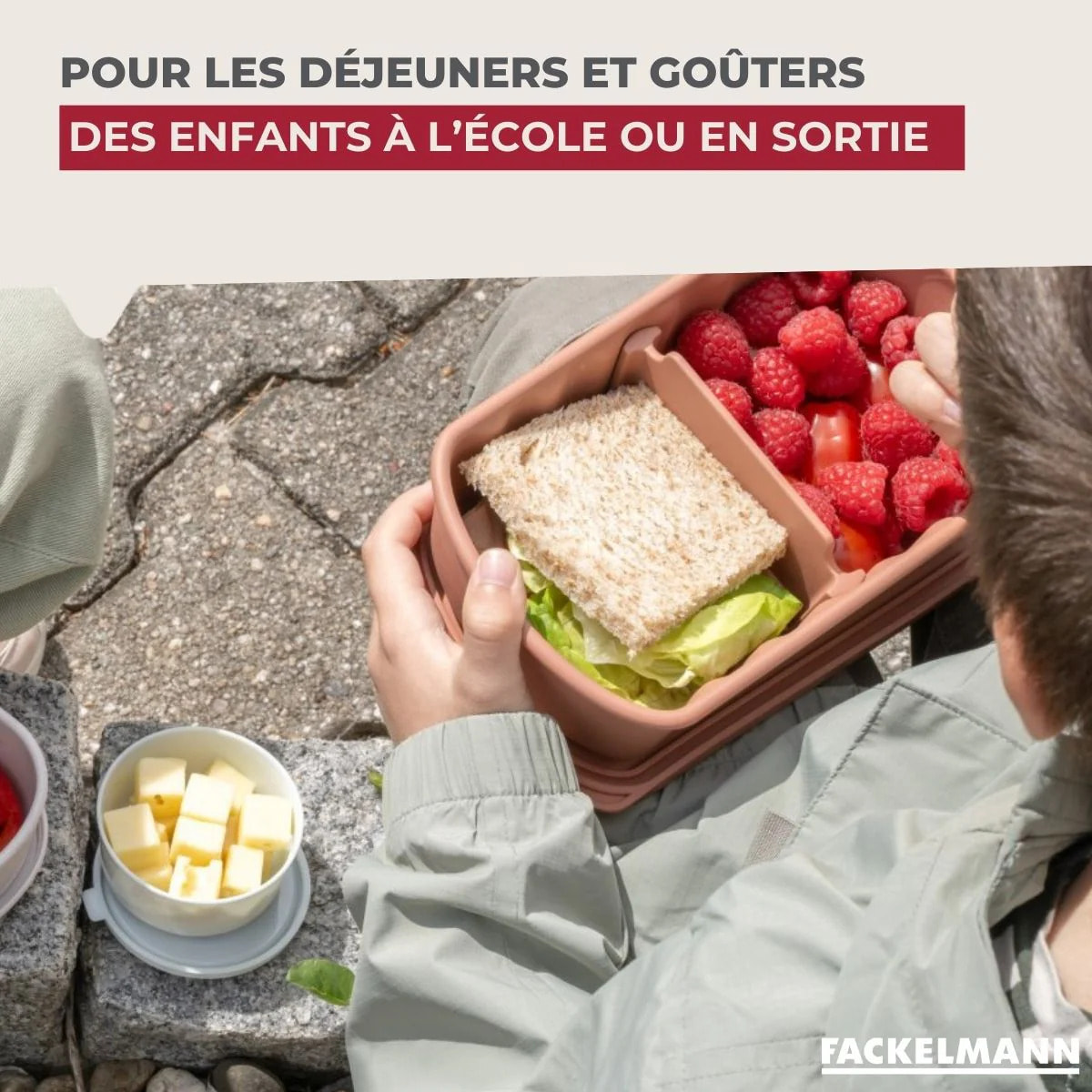 Set de 3 boîtes rondes à sauce ou épices Fackelmann Storage