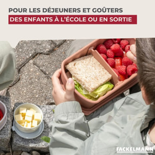 Set de 3 boîtes rondes à sauce ou épices Fackelmann Storage