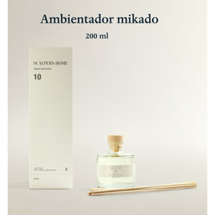 Set de 2 difusores mikado de 200ml aroma light peach scalpers