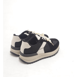 SNEAKERS RUNNING COLOUR BLOCK NERO