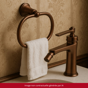 Porte serviette anneau PAINI Lady's auburn