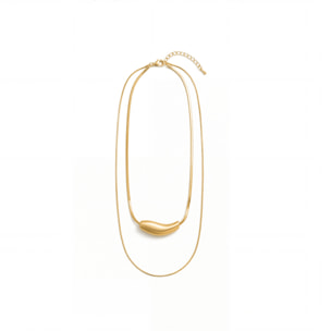 Collar Syten acabado oro amarillo 18k