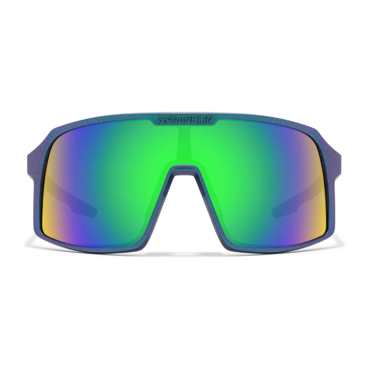 Gafas de Sol Gafas de sol deporte modelo Wind Limited Iridiscent Navy / Green D.Franklin