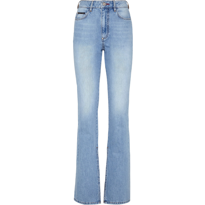 PHILIPP PLEIN Vaqueros Flare Fit ICONIC PLEIN