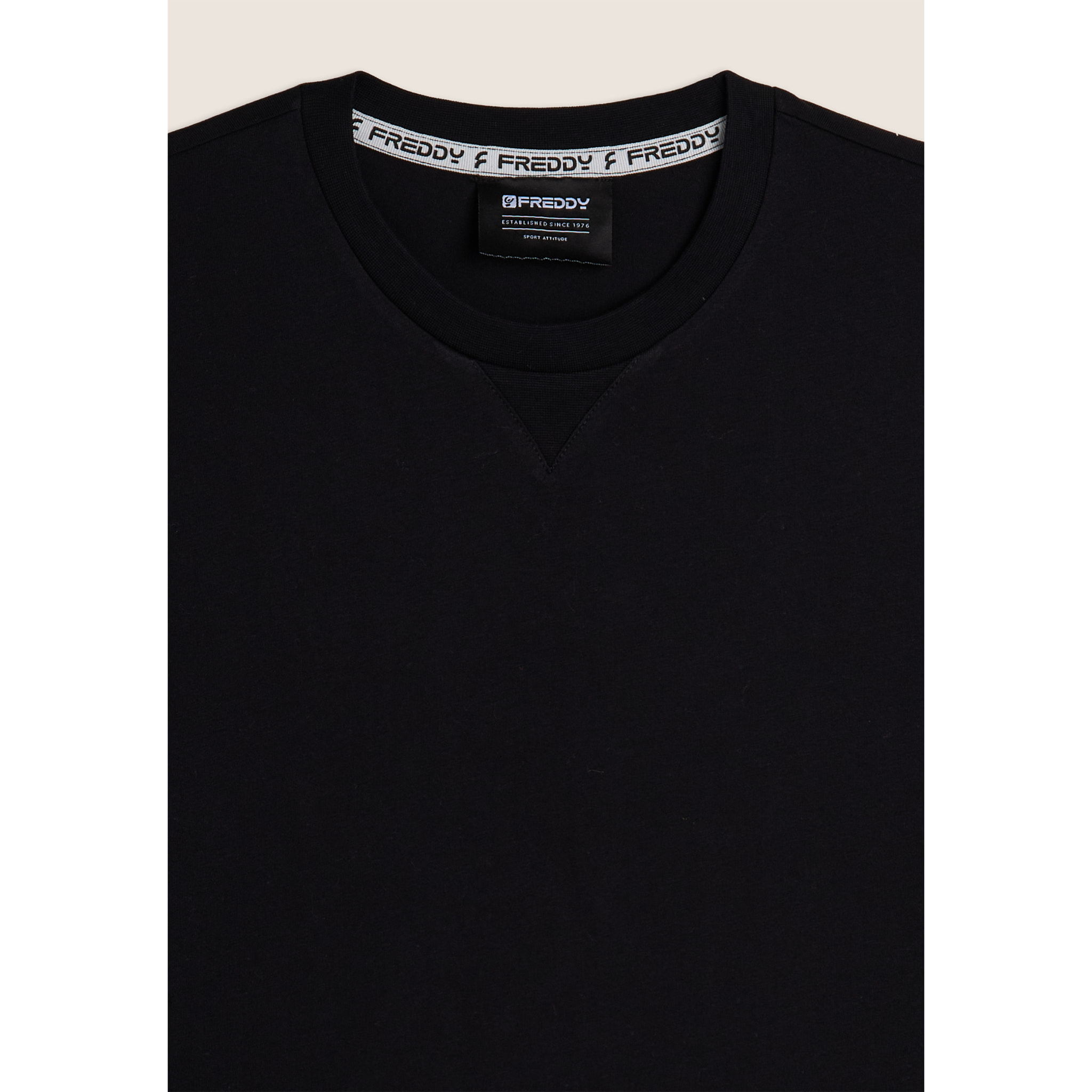 T-shirt manica lunga con polsini