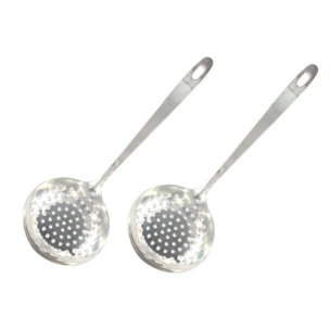 Écumoire inox cuisine Lot de 2, 32 x 11 cm Fackelmann Oxford