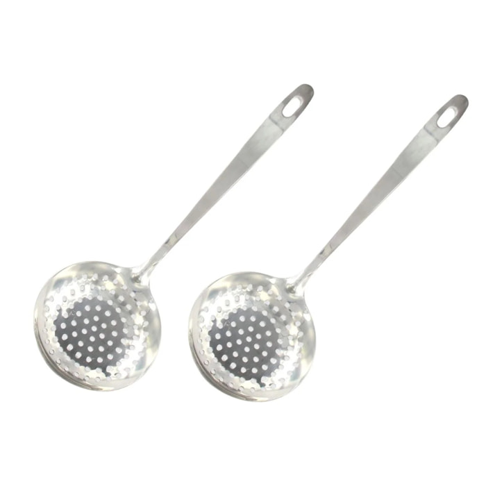 Écumoire inox cuisine Lot de 2, 32 x 11 cm Fackelmann Oxford