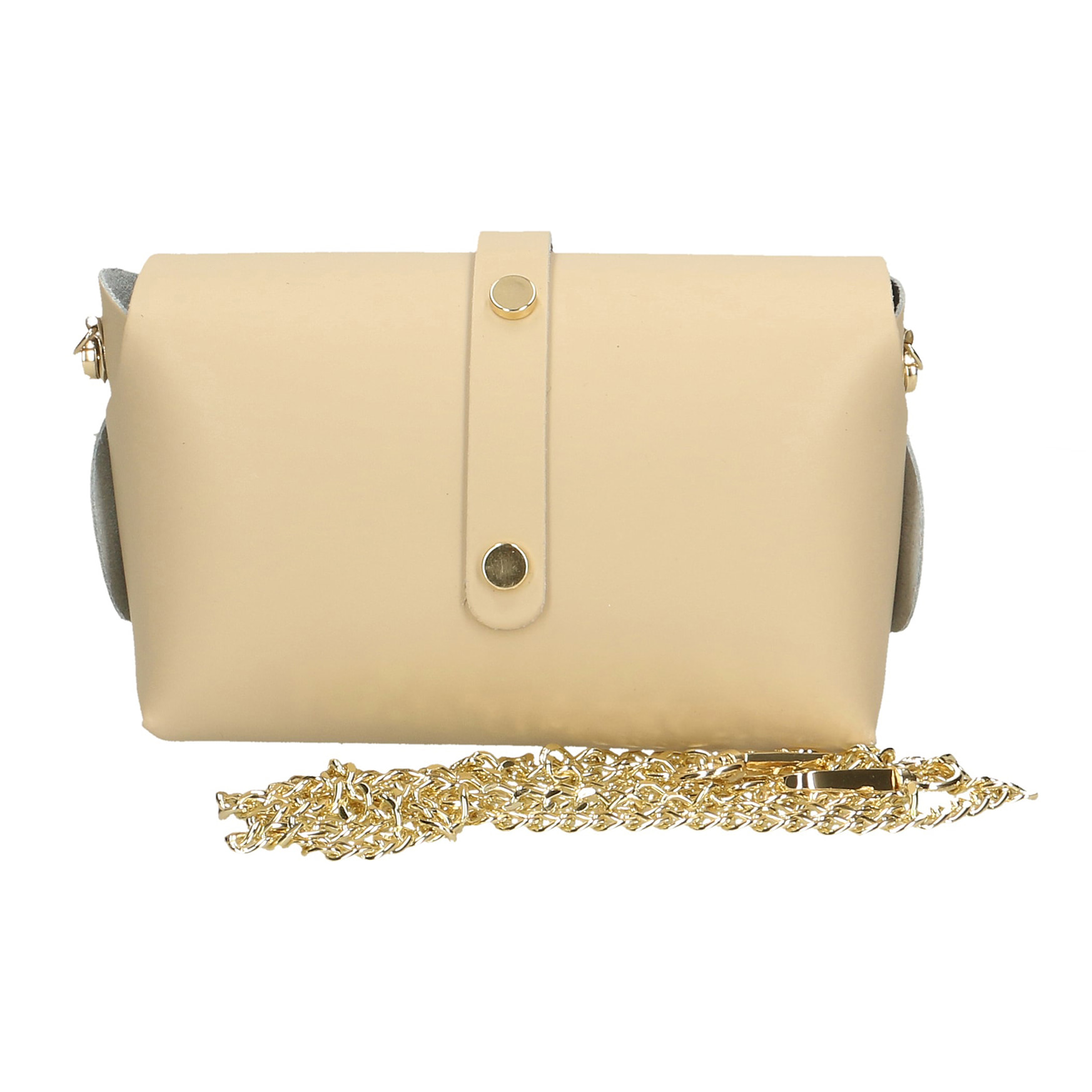 Chicca Borse Borsetta Clutch Beige