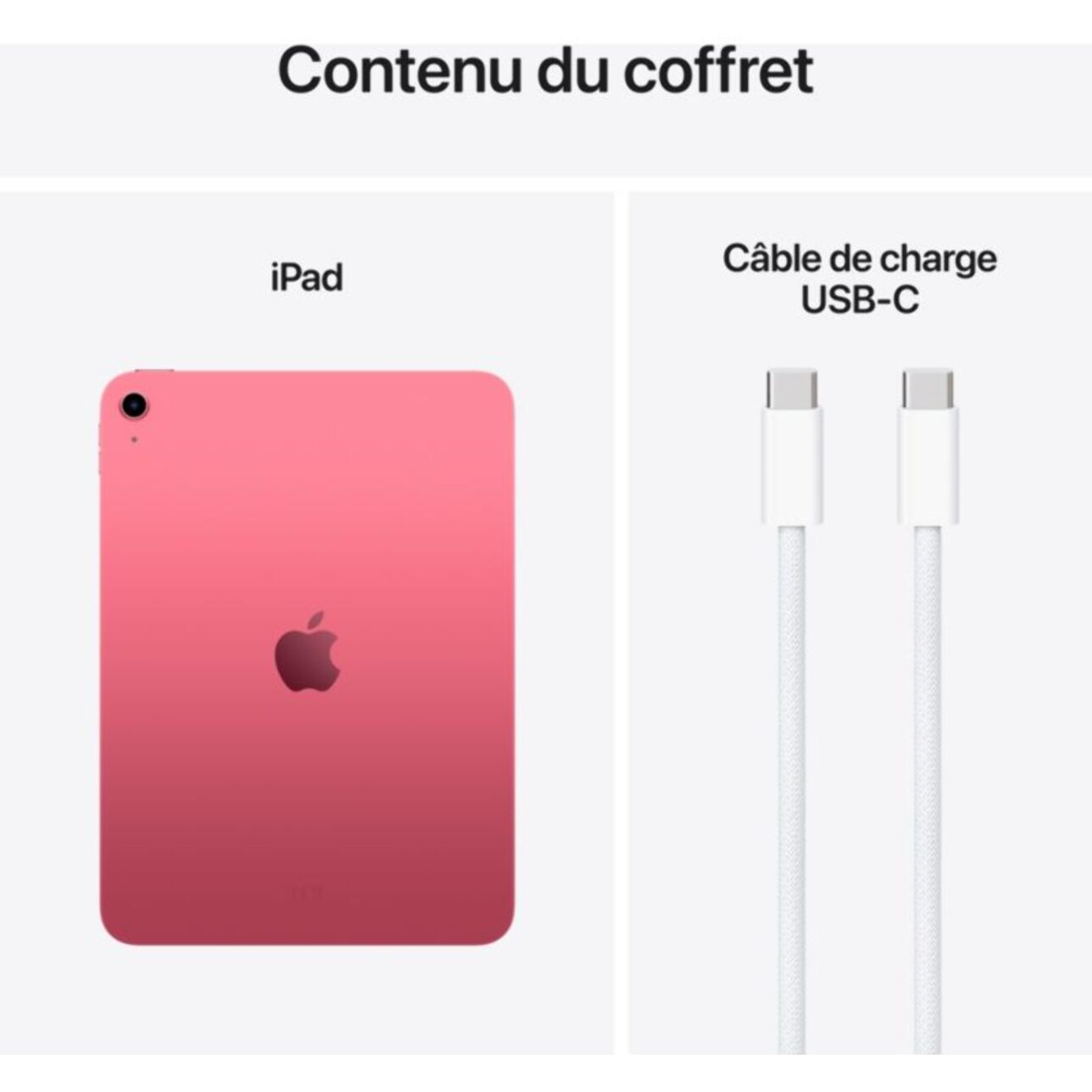 Tablette Apple IPAD 11 128Go Rose