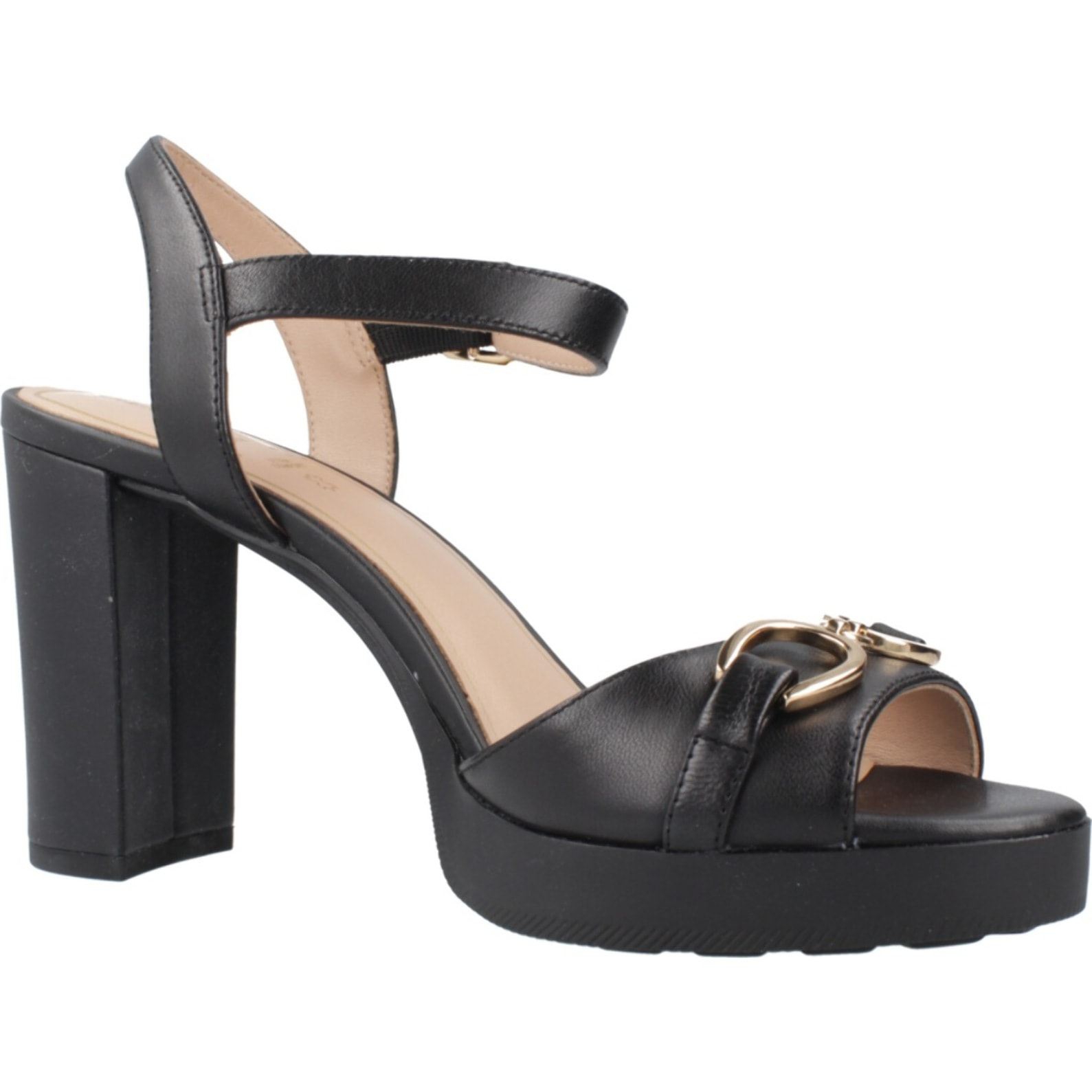Sandalias Mujer de la marca GEOX  modelo D55B6A NEGRO