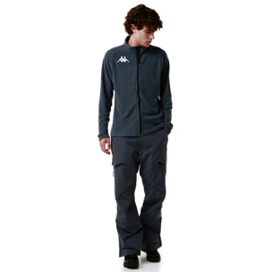 Kappa - Felpe Uomo Donna Grigio - 6Cento 687Fz
