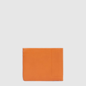 Piquadro Portafogli in pelle con volantino porta documenti, porta carte di credito e protezione RFID