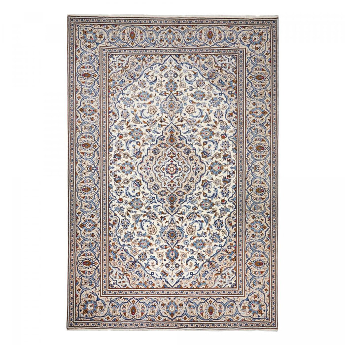Tapis d'orient au motif oriental, noué main en laine, BOZO