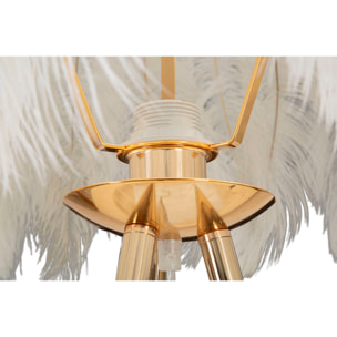 LAMPADA DA TERRA FEATHER STAND CM Ø 46X147