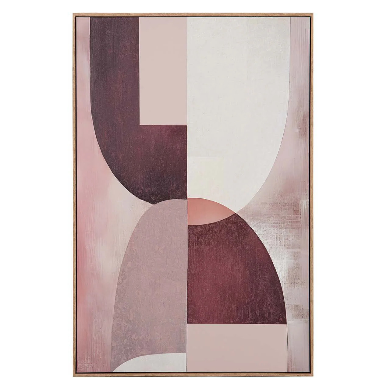 Cuadro Abstracto 50% Pintado A Mano 83x4x123 Cm