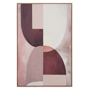 Cuadro Abstracto 50% Pintado A Mano 83x4x123 Cm