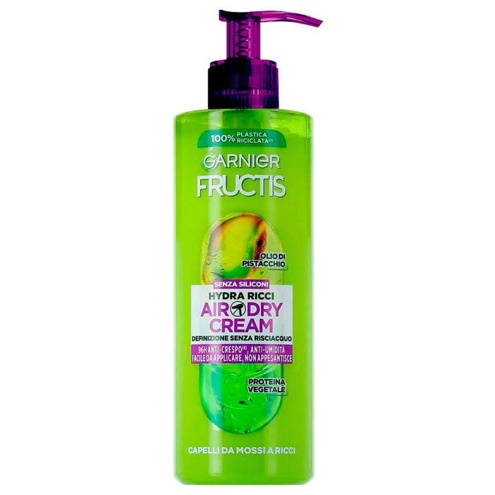Trattamento Capelli Mossi e Ricci Senza Risciacquo Hydra Ricci Air-Dry Cream 96h - Flacone da 400ml