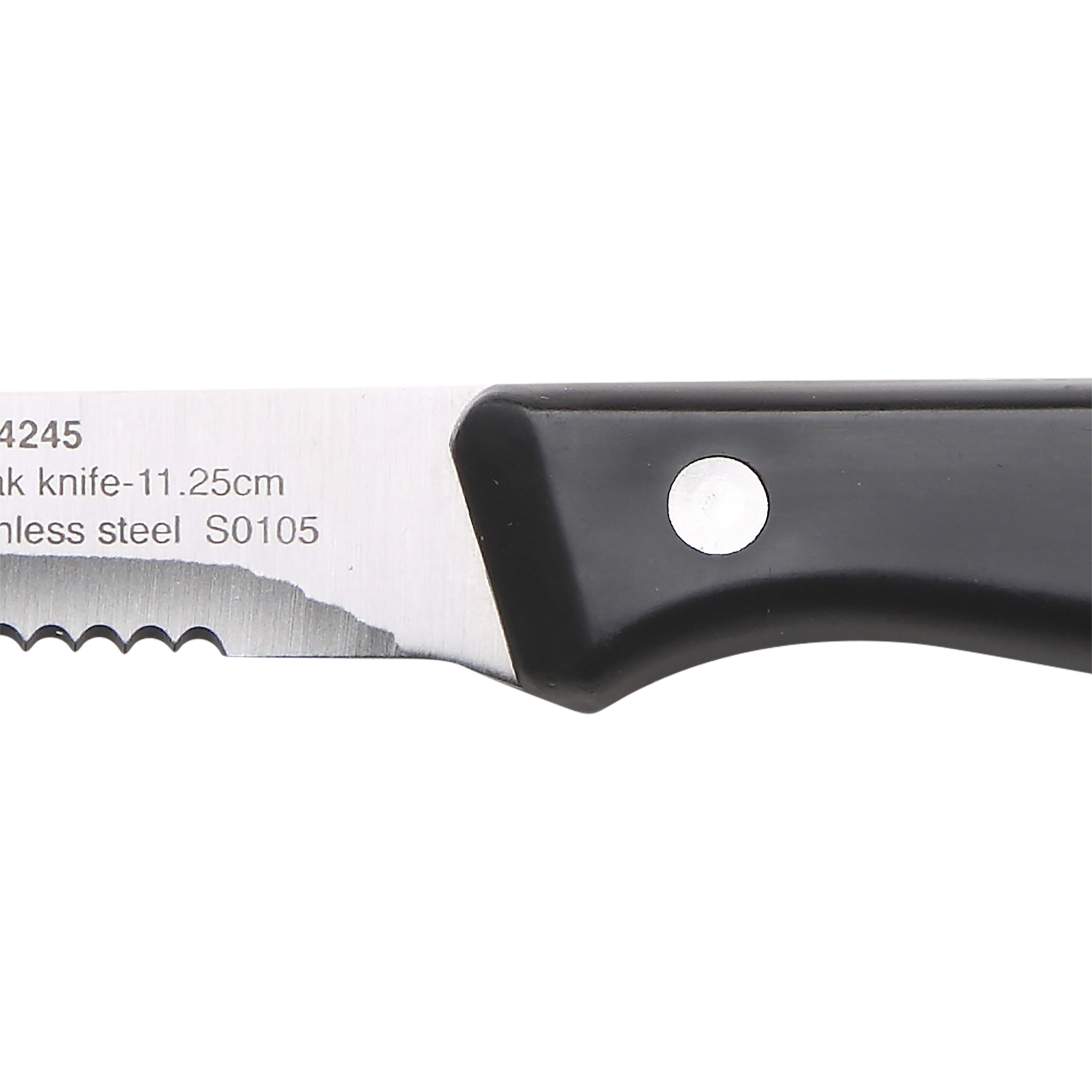 Cuchillo chuletero 11.25cm acero inoxidable toledo