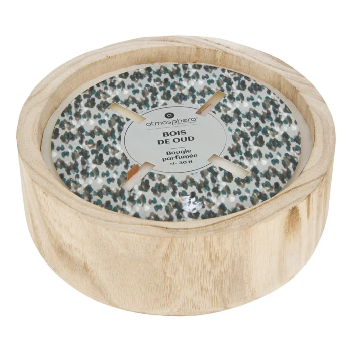 Bougie parfumée Wonj coton beige 1100g