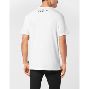 PHILIPP PLEIN Camiseta de cuello redondo y manga corta SKULL