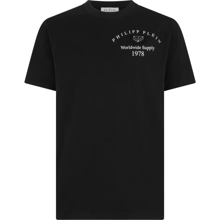 PHILIPP PLEIN Camiseta de cuello redondo y manga corta