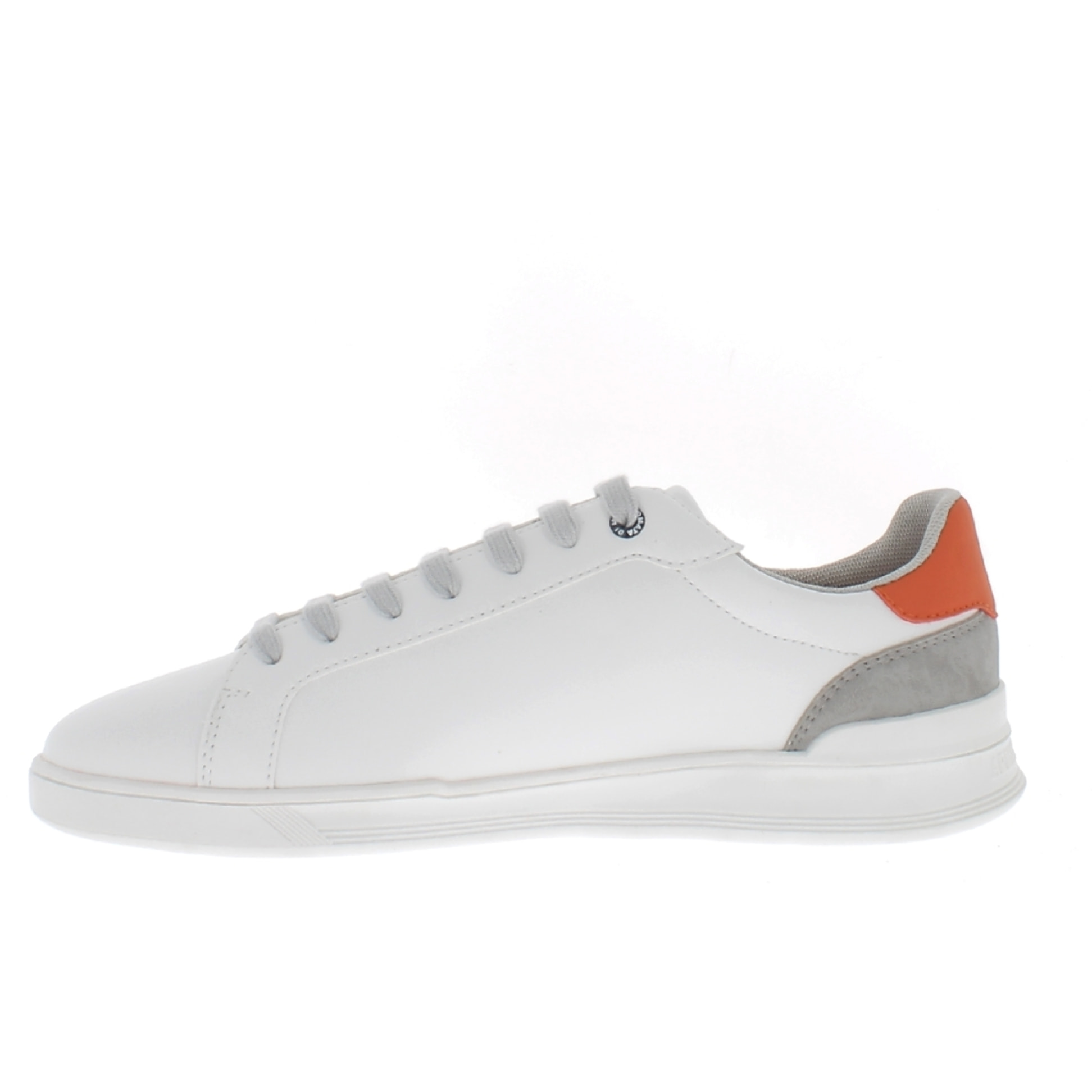 Armata di Mare Scarpe Uomo Sneakers Casual Stringate Basse con Soletta Rimovibile in Memory Foam AMU S24D545 Off White Orange