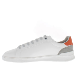 Armata di Mare Scarpe Uomo Sneakers Casual Stringate Basse con Soletta Rimovibile in Memory Foam AMU S24D545 Off White Orange