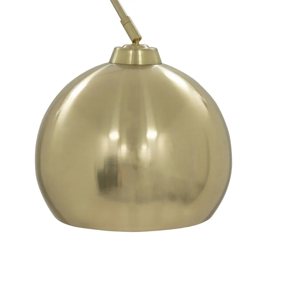 Lampadaire arche "Floris" doré H177cm