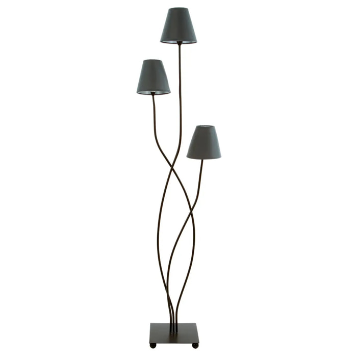 Lampadaire "Wave" - métal H150 cm