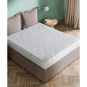 Coprimaterasso in cotone angoli elasticizzati altezza 30cm traspirante lavabile