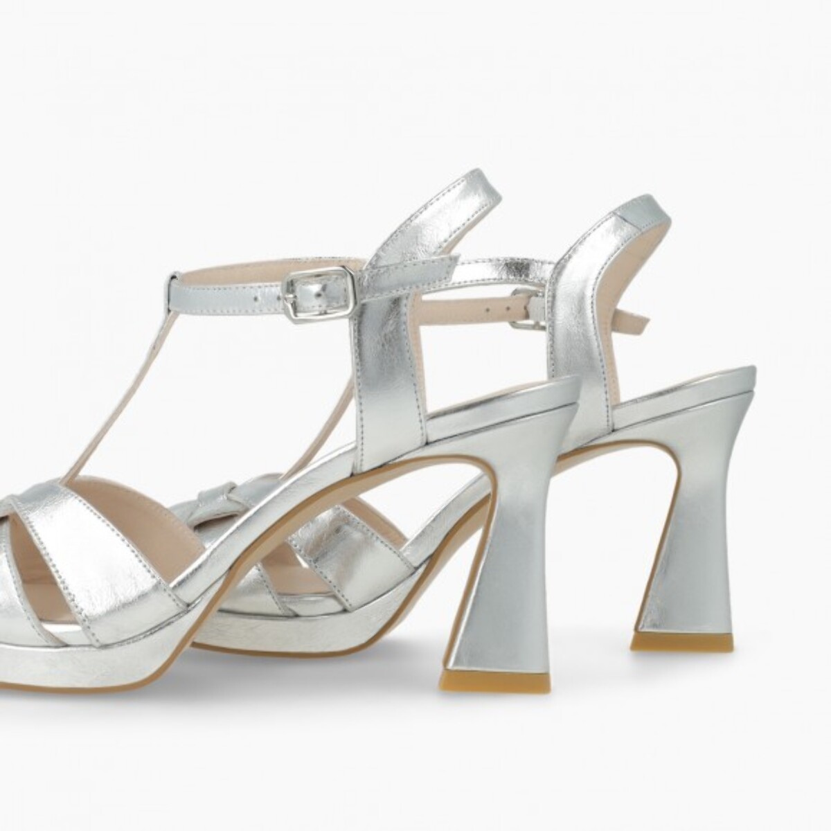 SANDALIAS PLATEADAS LITREN