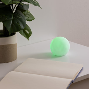 Boule LED - blanc - D7 - 8 cm