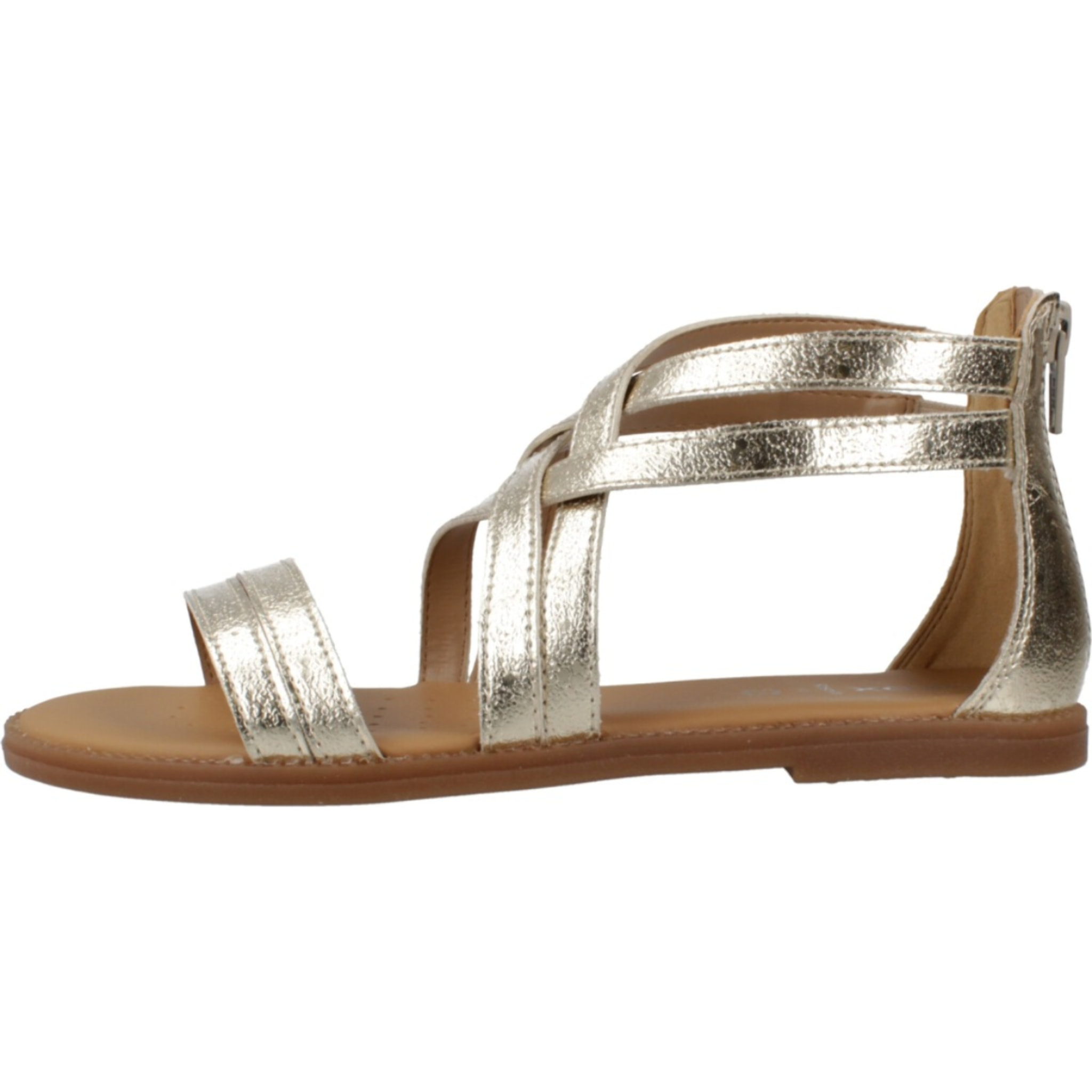 Sandalias Niña de la marca GEOX  modelo J SANDAL KARLY ORO