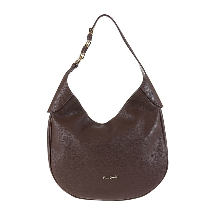 Borsa a spalla da donna Made in Italy - Modello Celeste Lux - 100% pelle - 33.0 x 25.5 x 12.0 cm