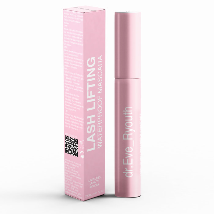 Máscara de pestañas resistente al agua Lash Lifting